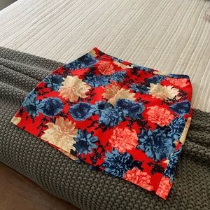 Talbot’s Multicolor Floral Skirt